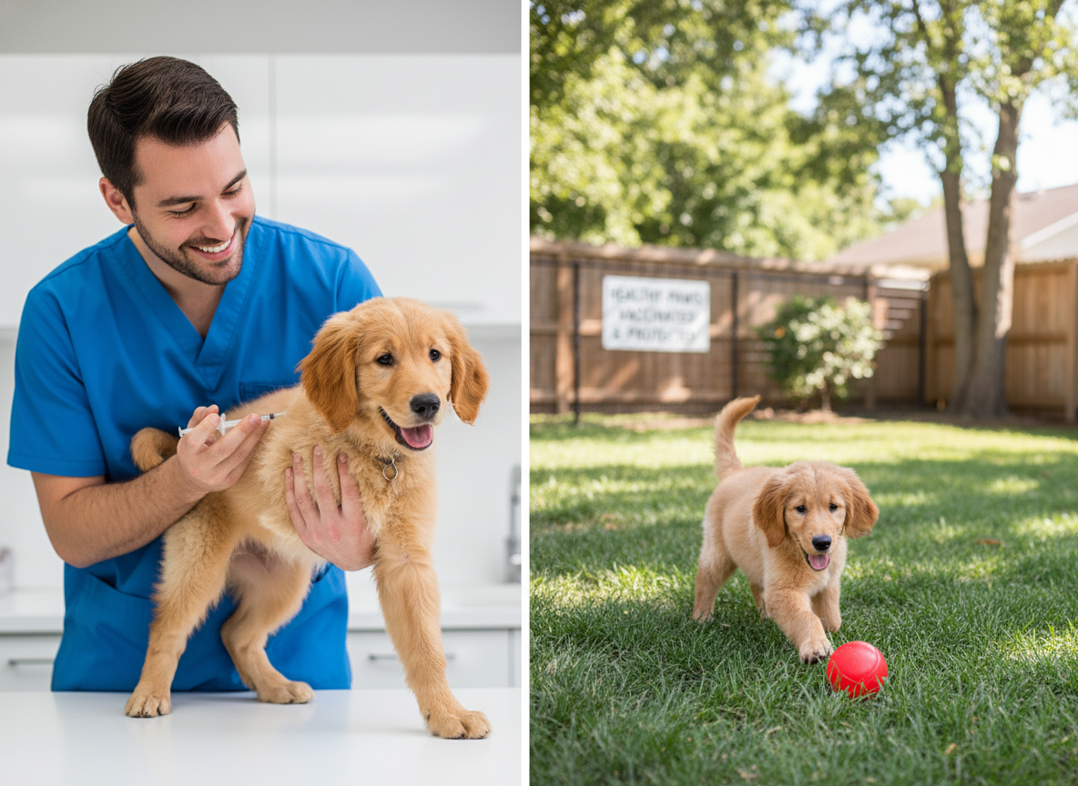 Vaccination is key! Ensure your puppy completes its vaccine series. Practice good hygiene, avoid contaminated areas. Protect your dog's health proactively.